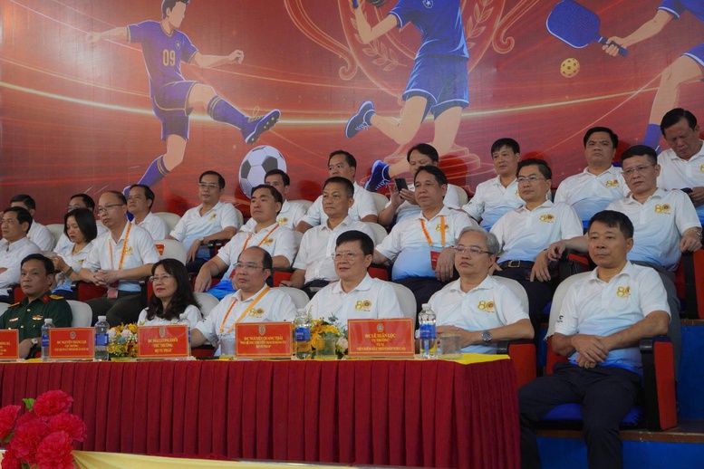 Sôi nổi chung kết Hội thao toàn quốc kỷ niệm 80 năm Ngày truyền thống Thi hành án dân sự- Ảnh 1.