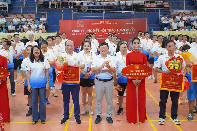 Sôi nổi chung kết Hội thao toàn quốc kỷ niệm 80 năm Ngày truyền thống Thi hành án dân sự- Ảnh 3.