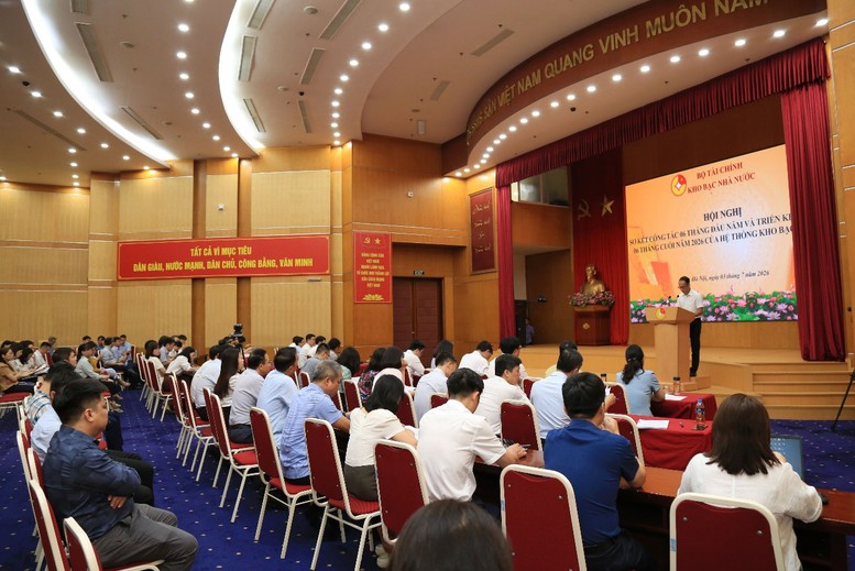 Kho bạc Nhà nước tăng tốc chuyển đổi số, giữ vững kỷ luật ngân sách- Ảnh 1.
