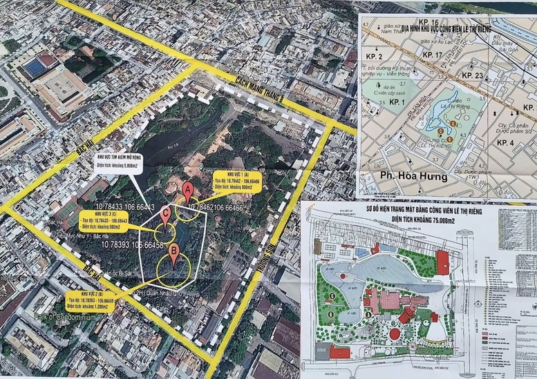 Thông tin mới về việc tìm kiếm, xác định rãnh mộ tập thể liệt sĩ tại Công viên Lê Thị Riêng- Ảnh 1.