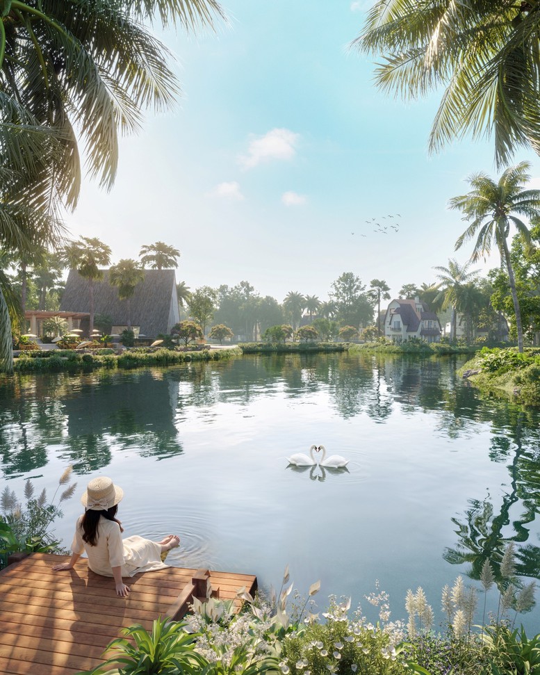 Ecopark ra mắt biệt thự đảo The Palm Island tại đại 'đô thị xanh' lớn nhất miền Trung- Ảnh 2.