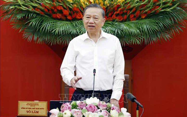 Kết luận của Tổng Bí thư, Chủ tịch nước Tô Lâm tại Phiên họp chuyên đề về chuyển đổi số trong hệ thống chính trị
