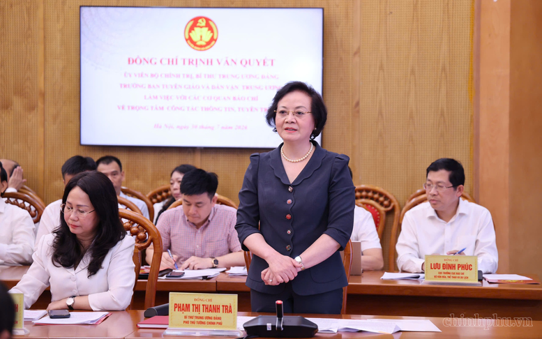 Chính phủ kiên định mục tiêu tăng trưởng hai con số, phát huy vai trò dẫn dắt của truyền thông chính sách