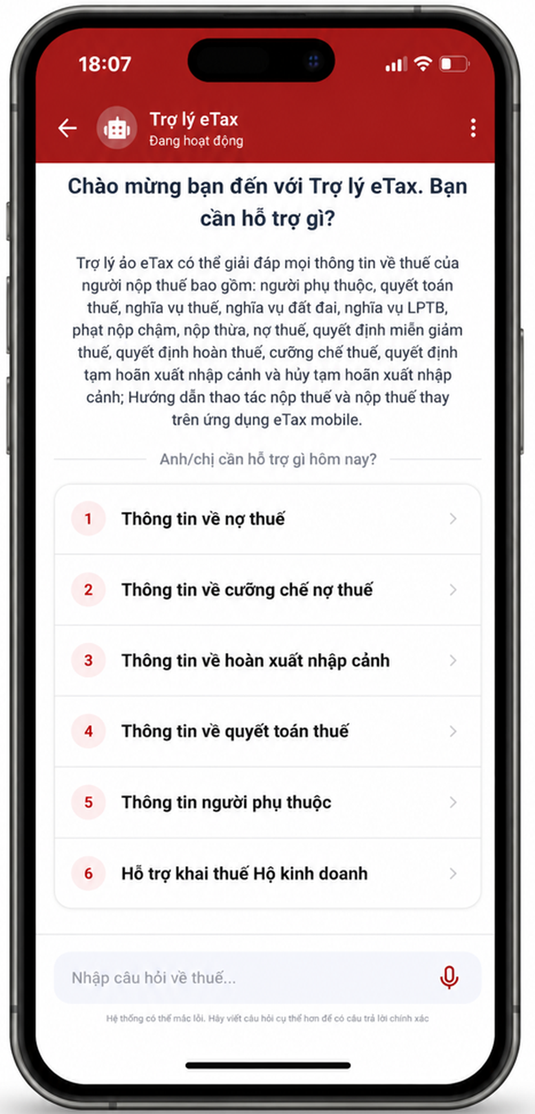 Cục Thuế ra mắt eTax Mobile mới, tăng trải nghiệm và minh bạch dữ liệu- Ảnh 2.