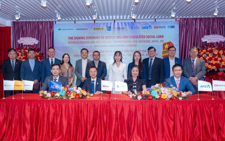 HDBank tiếp nhận khoản vay xã hội 721 triệu USD từ nguồn vốn quốc tế