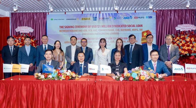 HDBank tiếp nhận khoản vay xã hội 721 triệu USD từ nguồn vốn quốc tế- Ảnh 1.