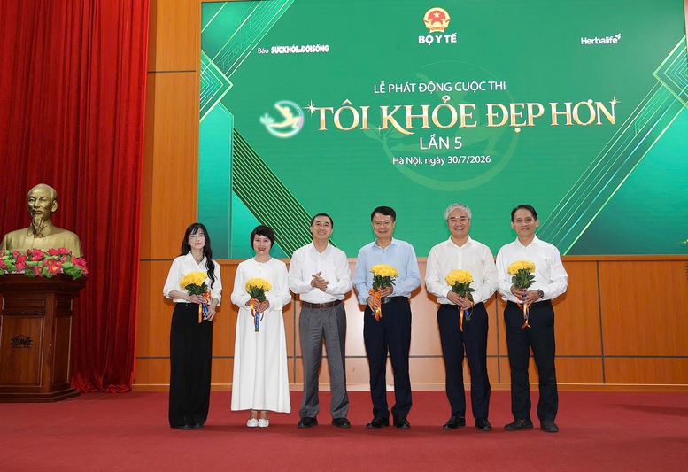 Khởi động cuộc thi "Tôi khỏe đẹp hơn" lần 5: Thúc đẩy lối sống lành mạnh- Ảnh 1.