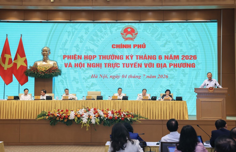 Toàn văn phát biểu chỉ đạo của Tổng Bí thư, Chủ tịch nước Tô Lâm tại phiên họp Chính phủ thường kỳ tháng 6/2026 và Hội nghị trực tuyến Chính phủ với các địa phương- Ảnh 4.