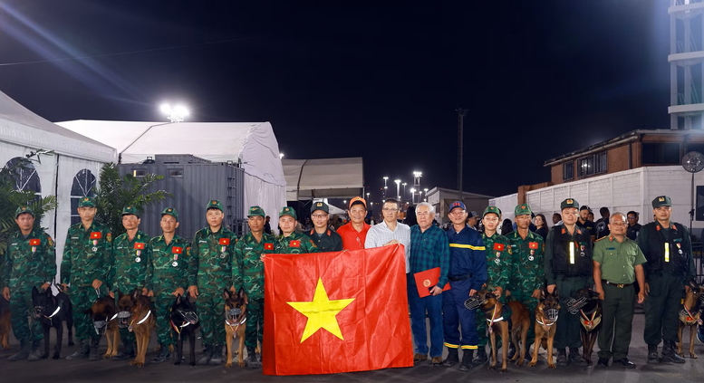 Venezuela vinh danh Đoàn cứu nạn, cứu hộ Việt Nam- Ảnh 2.