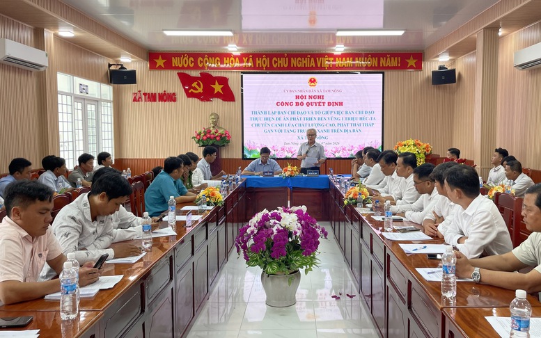 Đưa Đề án 1 triệu hecta lúa từ chủ trương đến từng cánh đồng