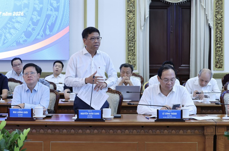 Phó Thủ tướng Thường trực Phạm Gia Túc làm việc với TPHCM về thúc đẩy tăng trưởng và giải ngân đầu tư công- Ảnh 4.
