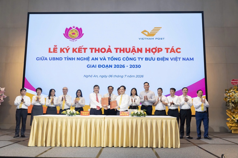 Nghệ An và Bưu điện Việt Nam hợp tác đưa dịch vụ công đến gần người dân- Ảnh 1.