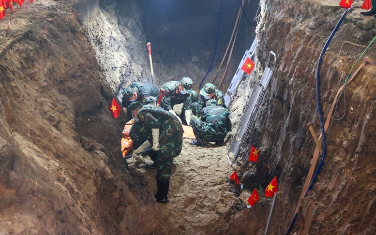 Tìm thấy thêm hài cốt liệt sĩ tại Công viên Lê Thị Riêng, bước đầu xác định danh tính liệt sĩ Huỳnh Văn Quên