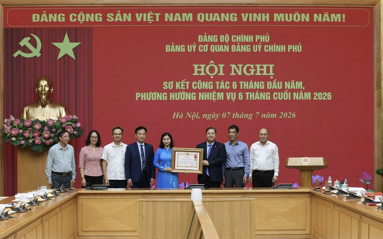 Phó Thủ tướng Thường trực Phạm Gia Túc dự công bố quyết định thành lập cơ quan Đảng ủy Chính phủ