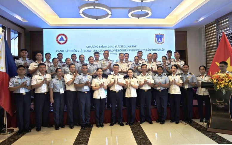 Cảnh sát biển Việt Nam và Lực lượng Bảo vệ bờ biển Philippines giao lưu sĩ quan trẻ lần I