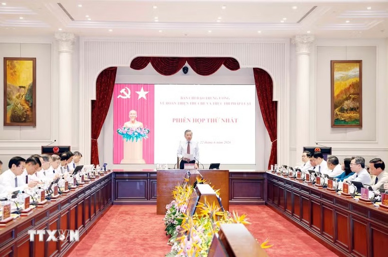 Thông báo kết luận của Tổng Bí thư, Chủ tịch nước Tô Lâm tại Phiên họp thứ nhất BCĐ Trung ương về hoàn thiện thể chế và thực thi pháp luật- Ảnh 1.