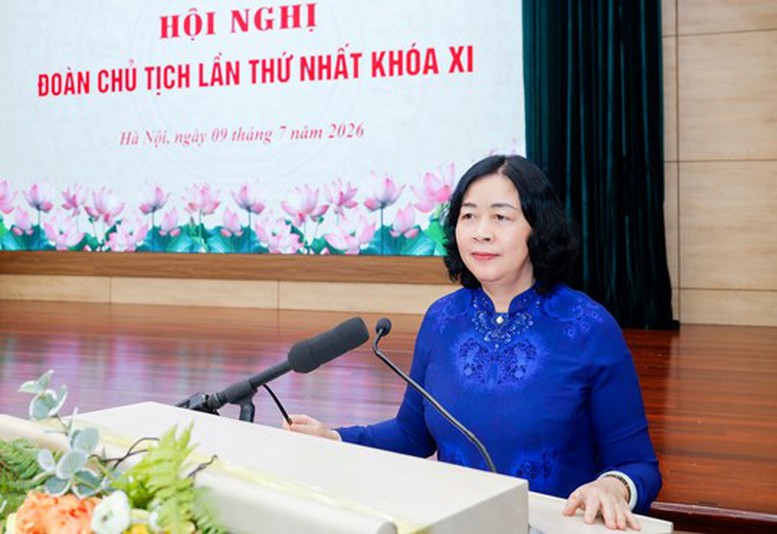 Hội nghị Đoàn Chủ tịch Ủy ban Trung ương MTTQ Việt Nam lần thứ nhất khóa XI- Ảnh 6.