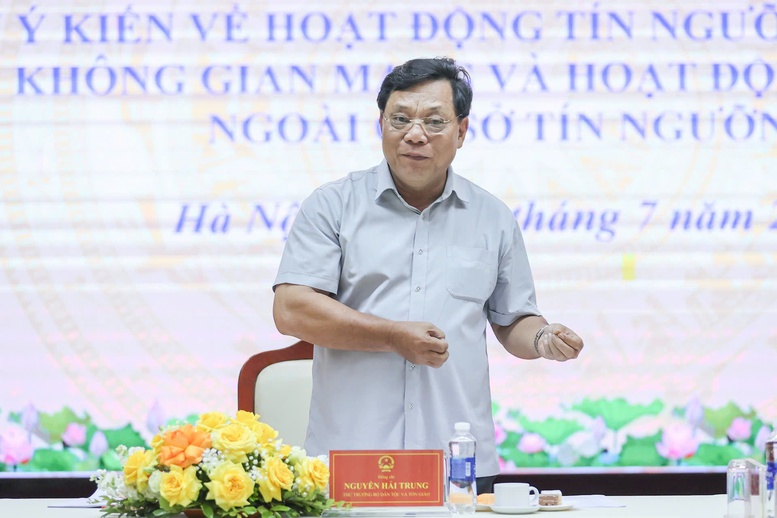 Nghị định phải đủ cụ thể để Luật Tín ngưỡng, tôn giáo đi vào cuộc sống- Ảnh 2.