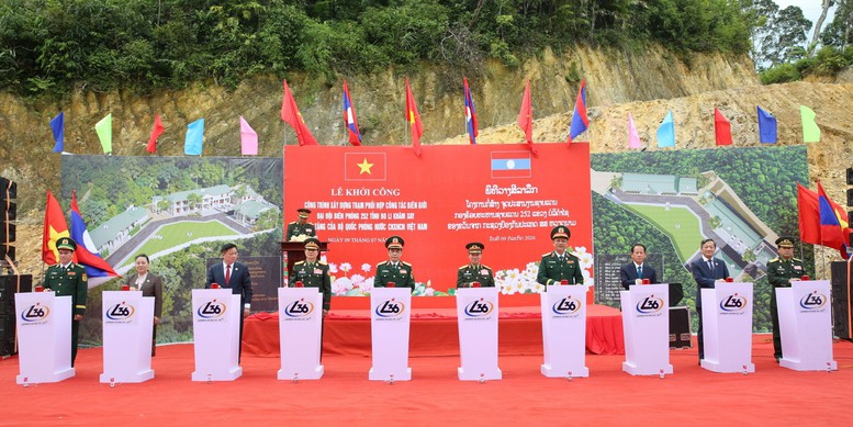 Thêm công trình vun đắp tình đoàn kết đặc biệt Việt Nam-Lào- Ảnh 2.