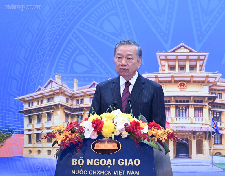 Phát biểu của Tổng Bí thư, Chủ tịch nước Tô Lâm tại Hội nghị Ngoại giao lần thứ 33- Ảnh 1.