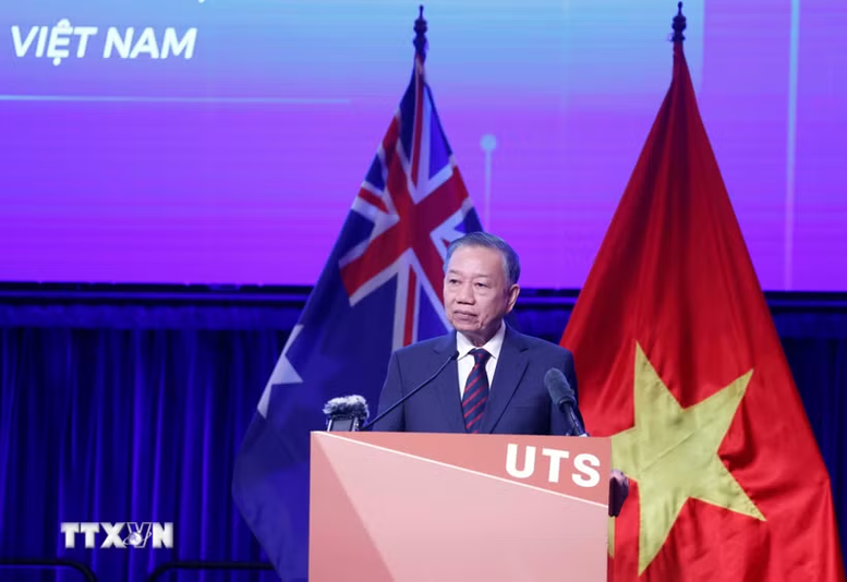 Tổng Bí thư, Chủ tịch nước Tô Lâm: Việt Nam, Australia xây dựng, triển khai chiến lược kết nối KHCN và đổi mới sáng tạo tầm nhìn dài hạn- Ảnh 1.