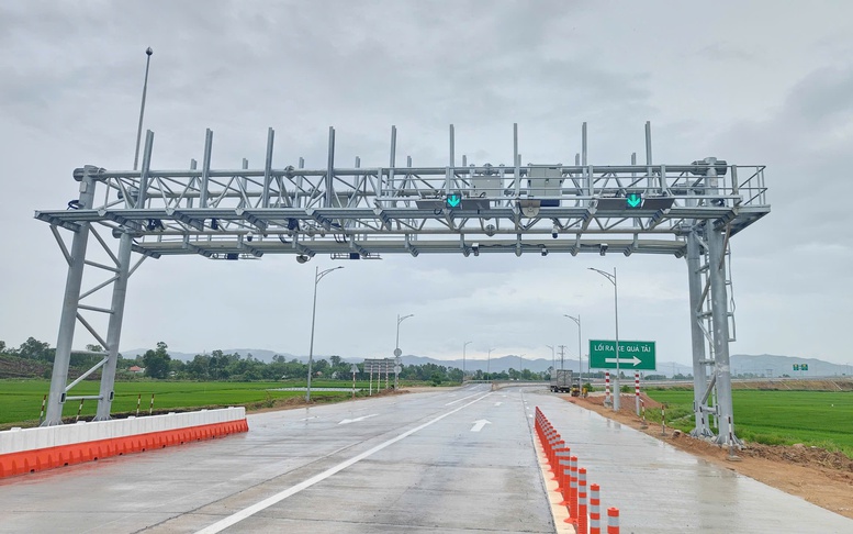5 tuyến cao tốc Bắc - Nam từ Quảng Ngãi đến Nha Trang chính thức thu phí từ 14/8