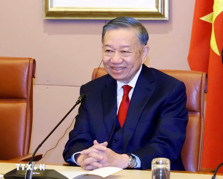 Tổng Bí thư, Chủ tịch nước Tô Lâm hội đàm với Thủ tướng Australia Anthony Albanese- Ảnh 2.
