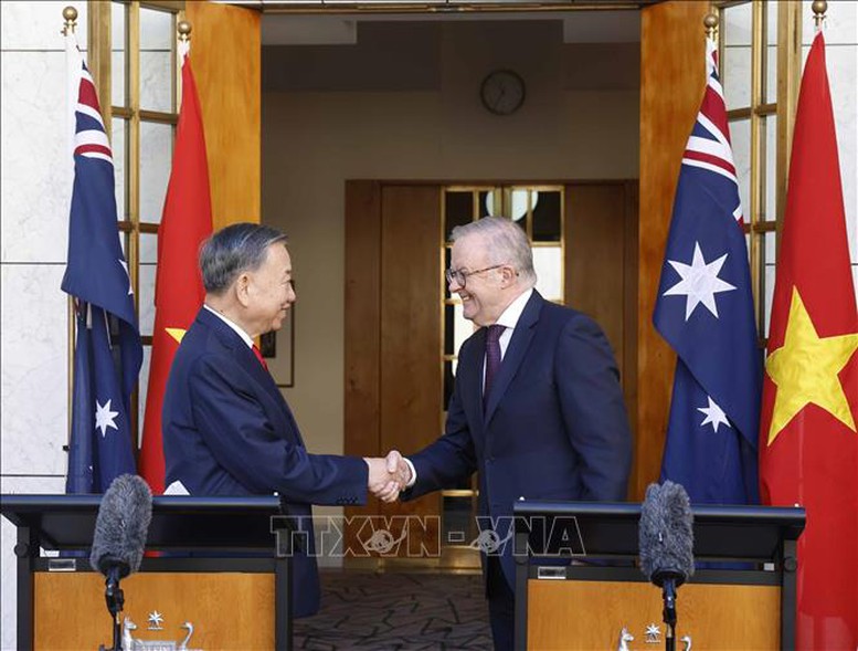Tuyên bố chung về nâng cao sức chống chịu, thích ứng và phục hồi kinh tế Việt Nam và Australia- Ảnh 1.