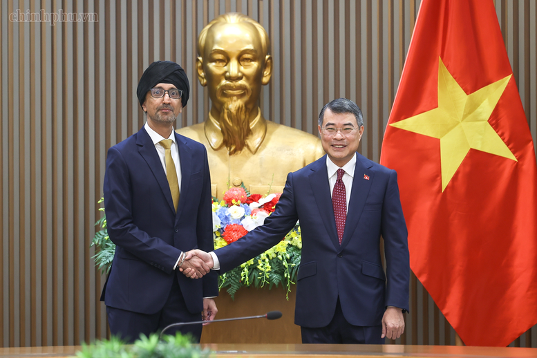 Thủ tướng Lê Minh Hưng tiếp Đại sứ Singapore: Chuẩn bị tổ chức Đối thoại Chiến lược Việt Nam - Singapore lần thứ nhất- Ảnh 1.