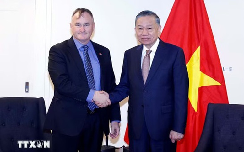 Tổng Bí thư, Chủ tịch nước Tô Lâm tiếp lãnh đạo một số doanh nghiệp tại Australia