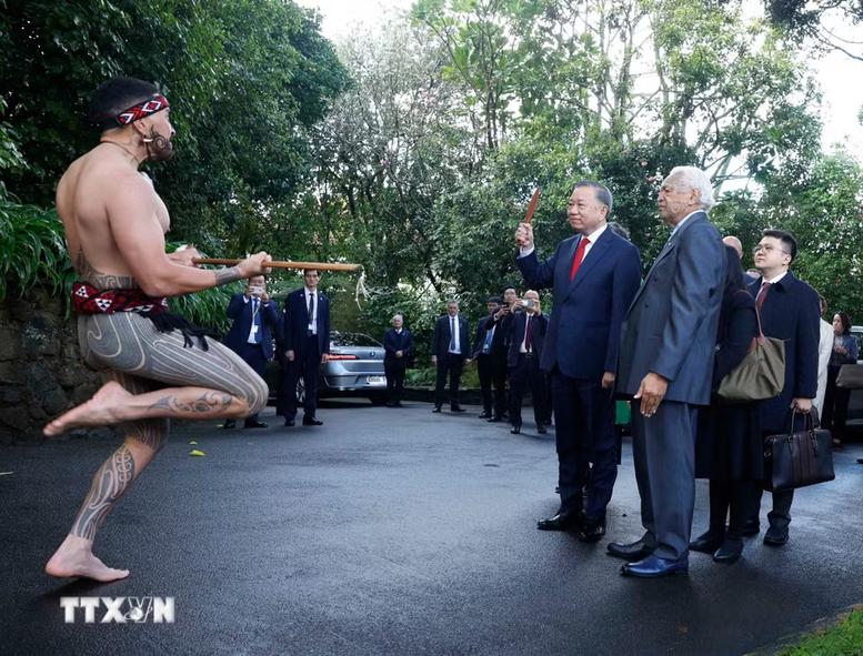 Lễ đón Tổng Bí thư, Chủ tịch nước Tô Lâm thăm cấp Nhà nước tới New Zealand- Ảnh 2.