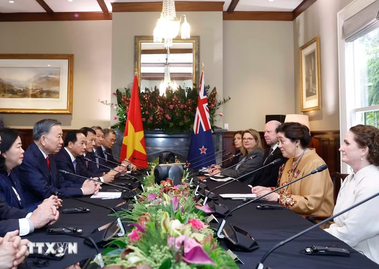 Tổng Bí thư, Chủ tịch nước Tô Lâm hội kiến Toàn quyền New Zealand- Ảnh 2.