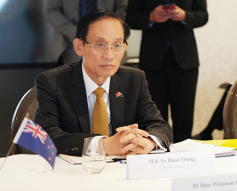 Bộ trưởng Lê Hoài Trung đồng chủ trì Hội nghị Bộ trưởng Ngoại giao Việt Nam-New Zealand lần thứ 4- Ảnh 2.