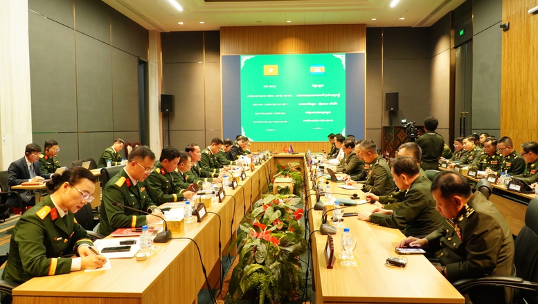 Đối thoại chính sách quốc phòng Việt Nam-Campuchia lần thứ 9- Ảnh 1.