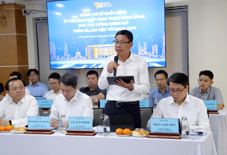 Đại học Quốc gia TPHCM cần tập trung nguồn lực, l&agrave;m chủ c&ocirc;ng nghệ l&otilde;i- Ảnh 4.