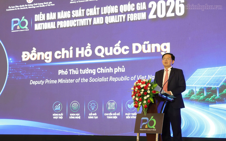 Nâng cao năng suất, chất lượng quốc gia, tăng sức cạnh tranh của nền kinh tế
