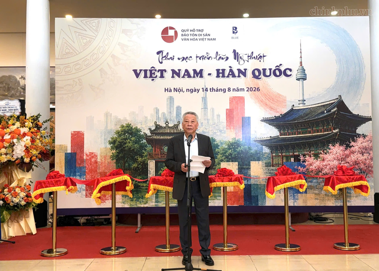 Triển lãm Mỹ thuật Việt Nam – Hàn Quốc: Gặp gỡ, giao lưu và kết nối văn hóa- Ảnh 1.