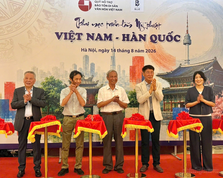 Triển lãm Mỹ thuật Việt Nam – Hàn Quốc: Gặp gỡ, giao lưu và kết nối văn hóa- Ảnh 2.