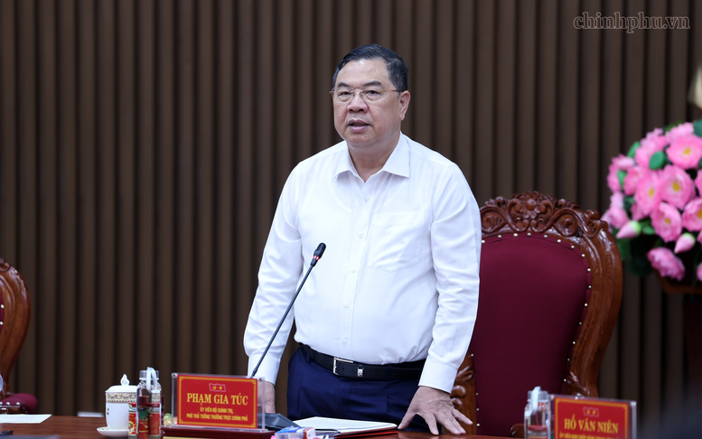 Phó Thủ tướng Thường trực Phạm Gia Túc: Quảng Ngãi cần phát huy tối đa tiềm năng, tạo động lực tăng trưởng mới- Ảnh 2.