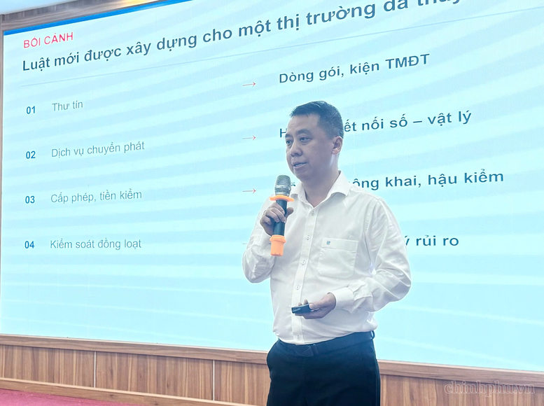 Phát triển bưu chính số dựa trên dữ liệu, quản lý bưu gửi theo mức độ rủi ro- Ảnh 2.