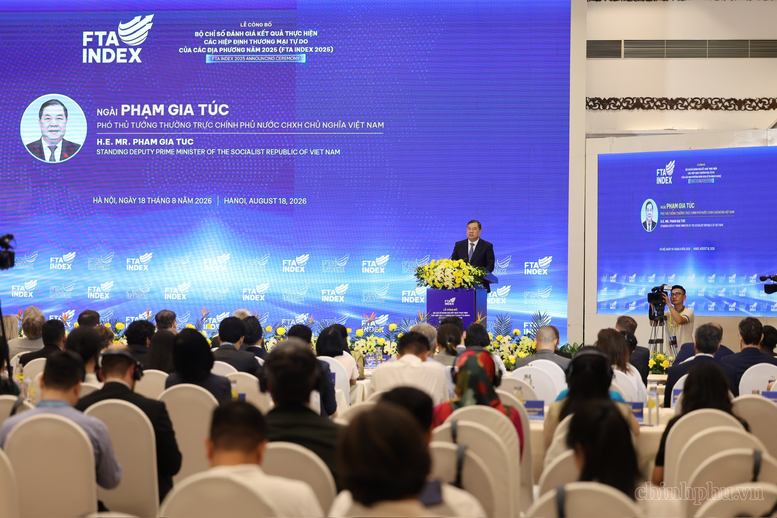 Phó Thủ tướng Thường trực Phạm Gia Túc: FTA Index cần trở thành công cụ quản trị hội nhập kinh tế quốc tế- Ảnh 2.