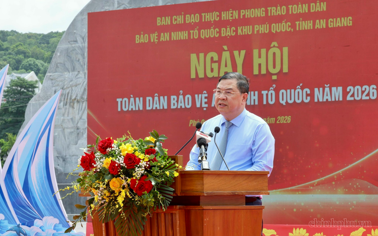 Phó Thủ tướng Thường trực Phạm Gia Túc dự Ngày hội toàn dân bảo vệ an ninh Tổ quốc tại Đặc khu Phú Quốc- Ảnh 3.