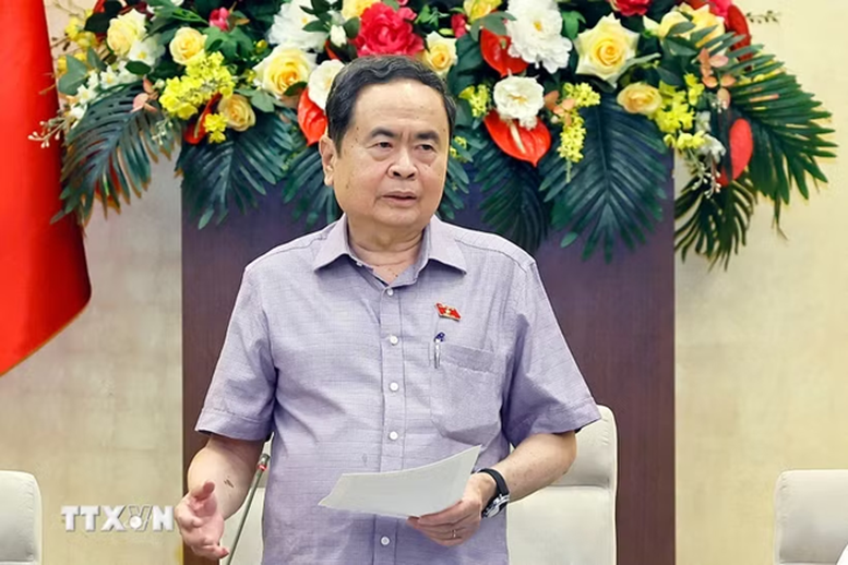 Chủ tịch Quốc hội Trần Thanh Mẫn: Xây dựng luật để mở đường cho phát triển- Ảnh 1.