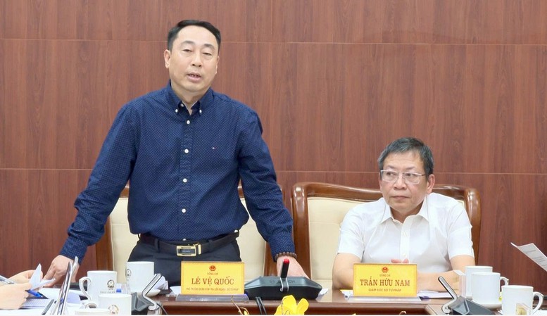 Bộ Tư pháp kiểm tra công tác đăng ký biện pháp bảo đảm và bồi thường nhà nước tại Hưng Yên- Ảnh 1.