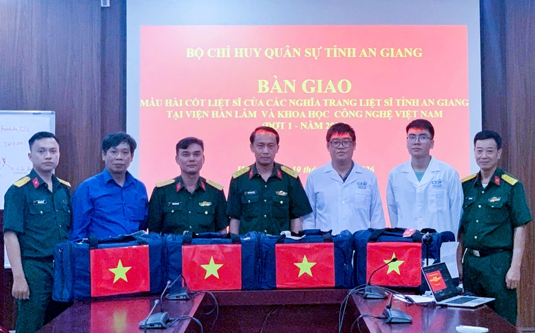 Cần Thơ, An Giang: Chuyển giám định ADN 1.617 mẫu hài cốt liệt sĩ- Ảnh 2.