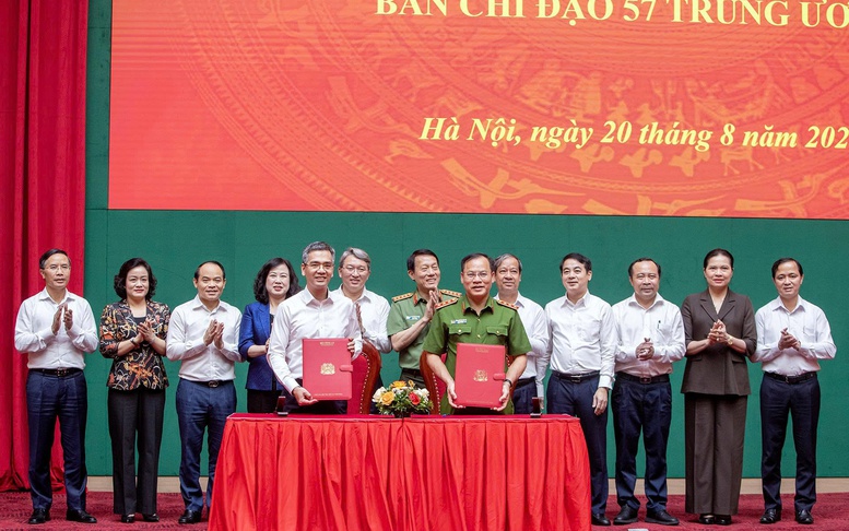 Bàn giao nhiệm vụ Thường trực Ban Chỉ đạo 57 về Bộ Công an