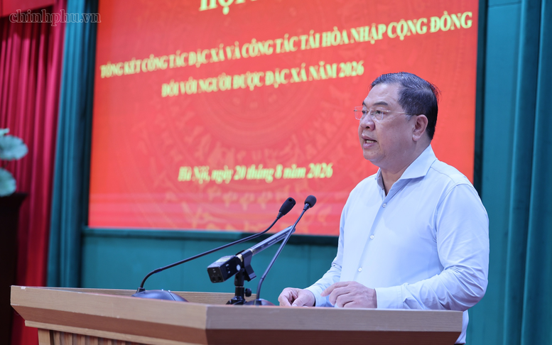 Phó Thủ tướng Thường trực Phạm Gia Túc: Công tác đặc xá phải gắn chặt với tái hòa nhập cộng đồng- Ảnh 1.