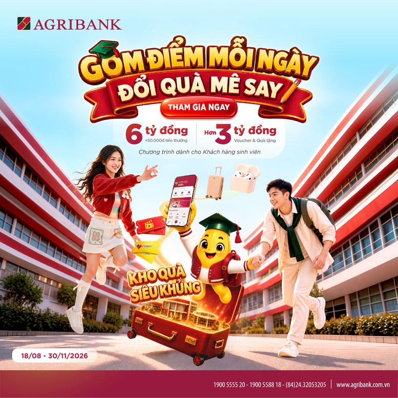 Agribank tung ưu đãi hơn 9 tỷ đồng dành cho sinh viên- Ảnh 2.