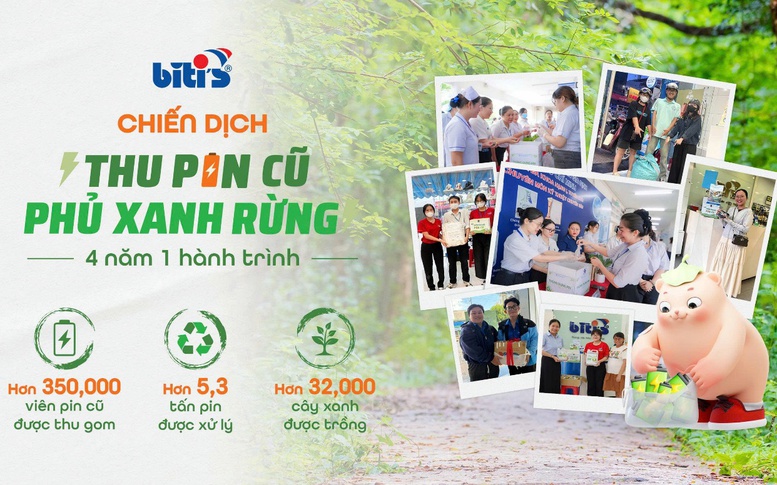 Biti's chung tay bảo vệ môi trường, góp phần thiết thực cho mục tiêu phát triển bền vững