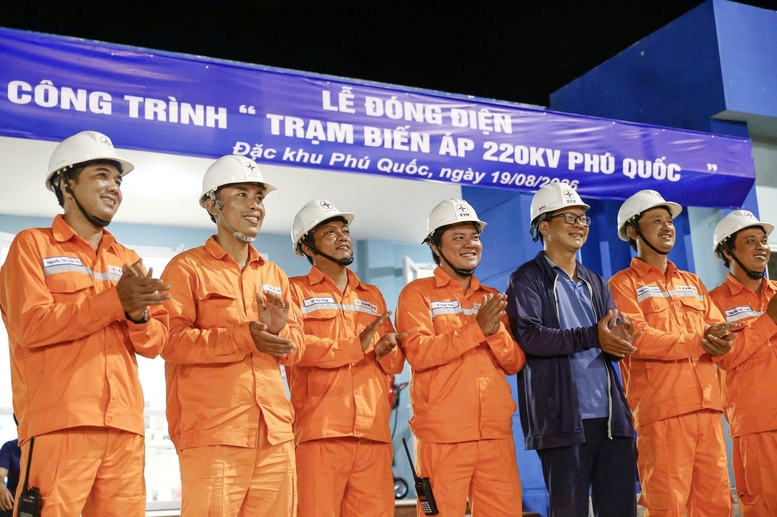 Đóng điện trạm biến áp 220kv Phú Quốc phục vụ Hội nghị cấp cao APEC và phát triển kinh tế Đặc khu- Ảnh 3.